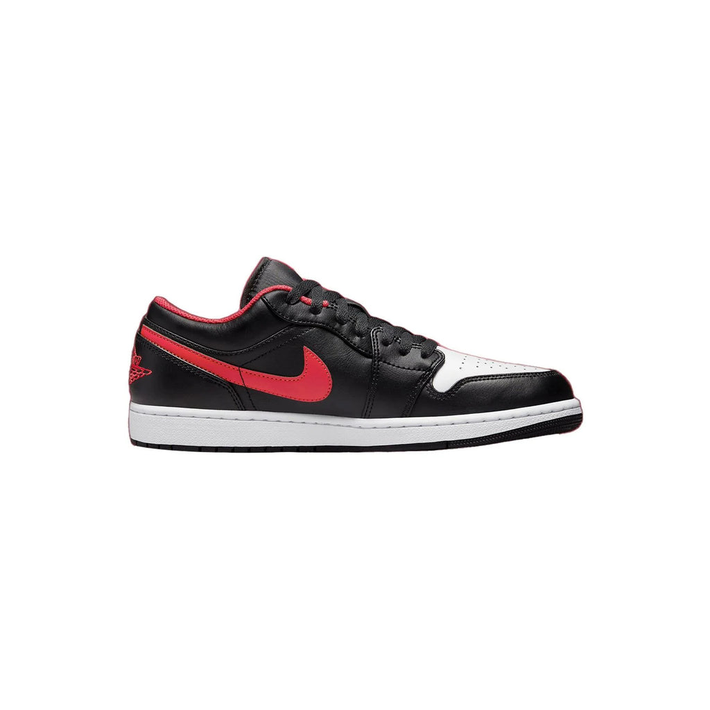 Air Jordan 1 Low "Black Fire Red White / White Toe"