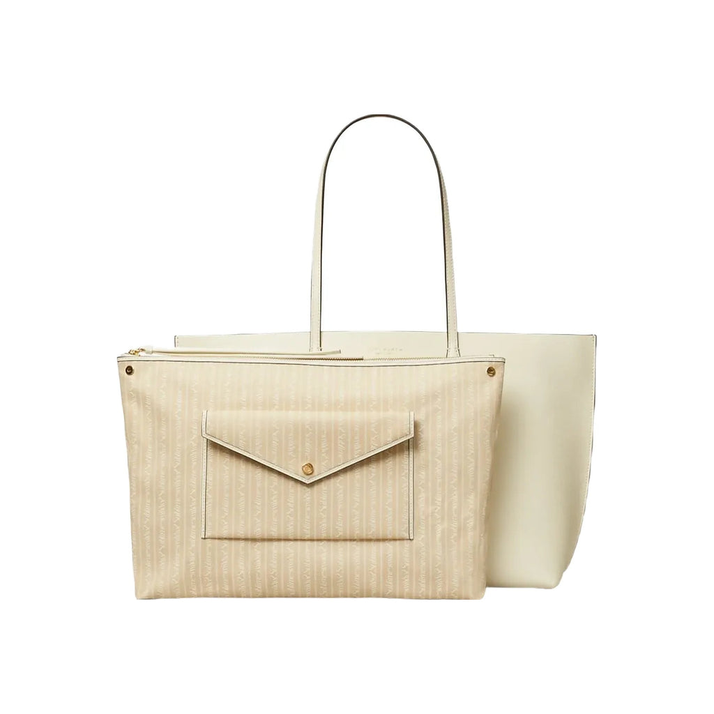 Tory Burch Perry Tote Warm White