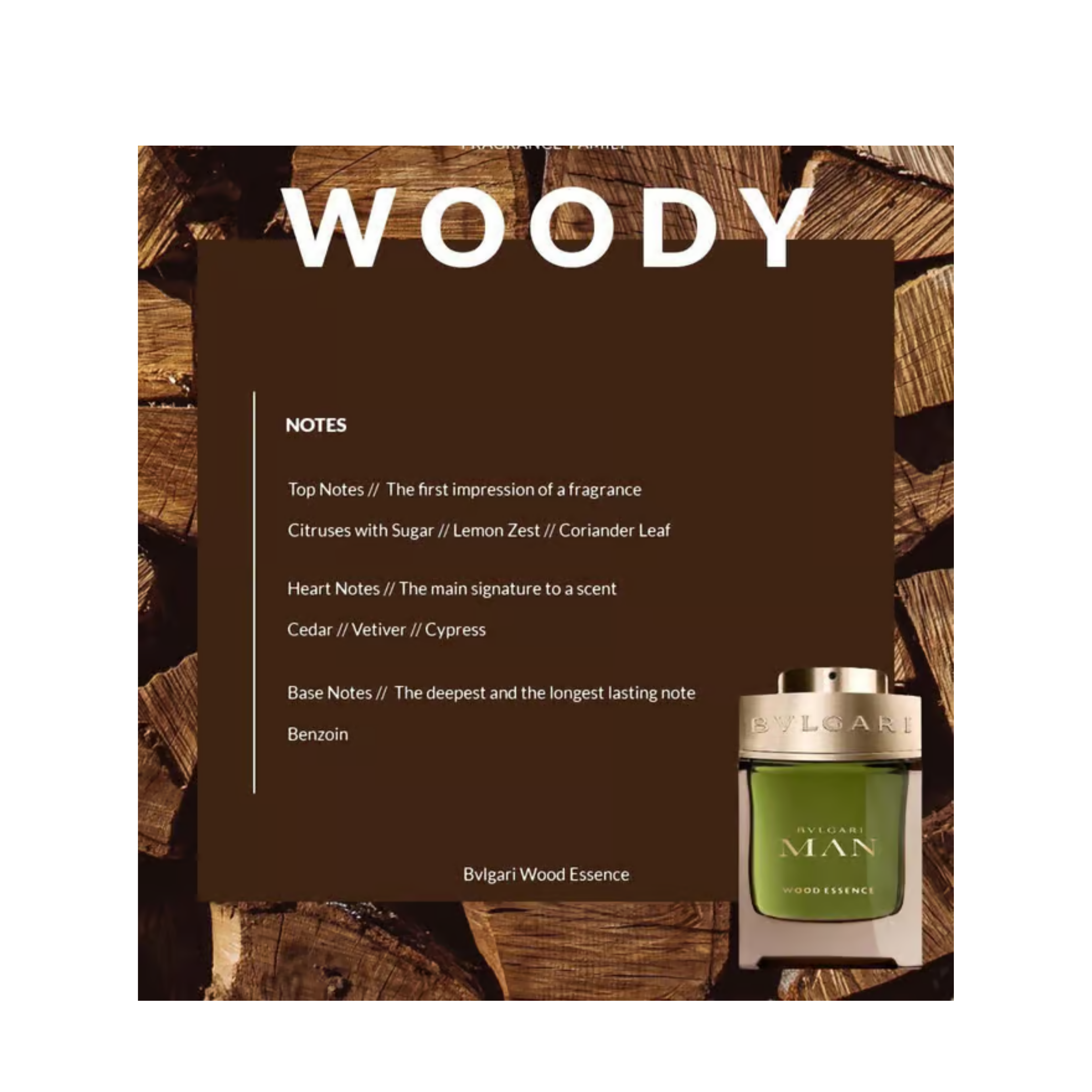 Bvlgari Man Wood Essence Eau de Parfum • 60ml