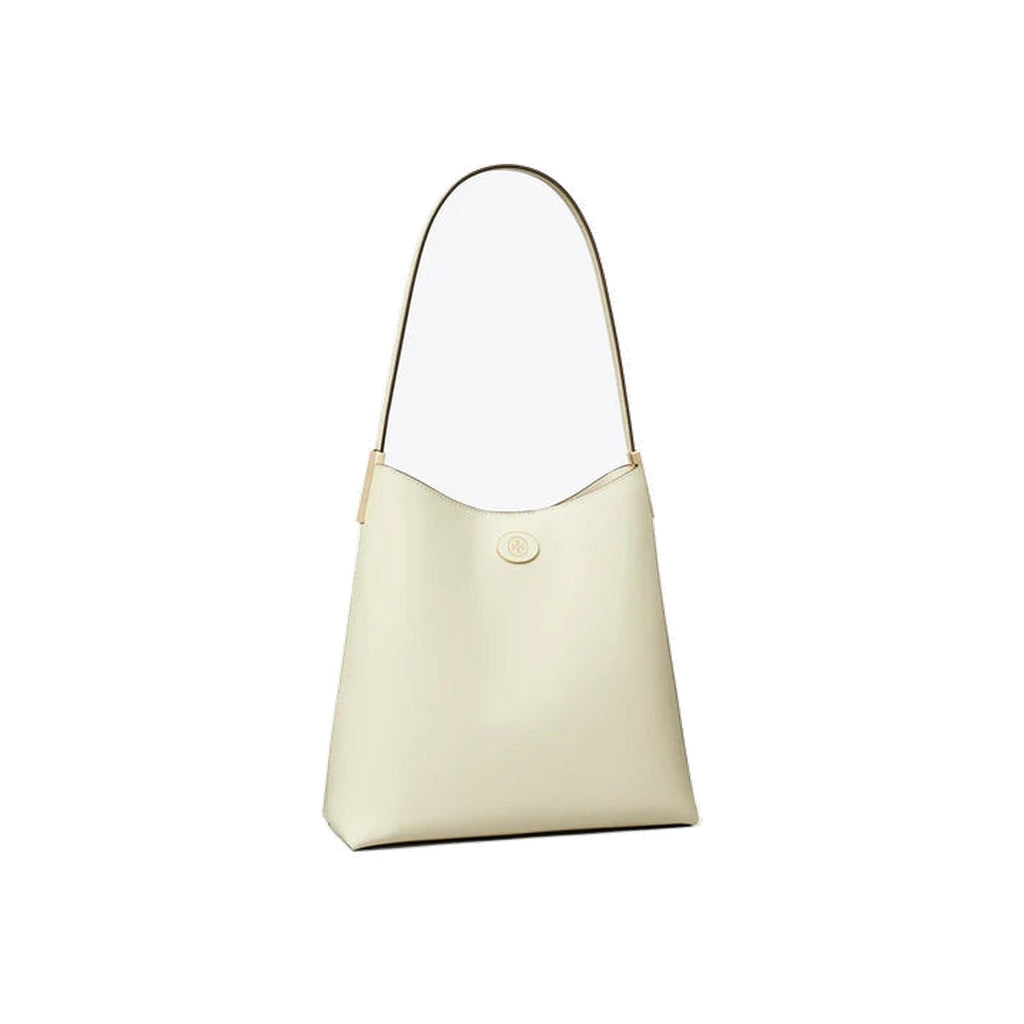 Tory Burch Robinson Spazzolato Hobo Bag SHEA BUTTER
