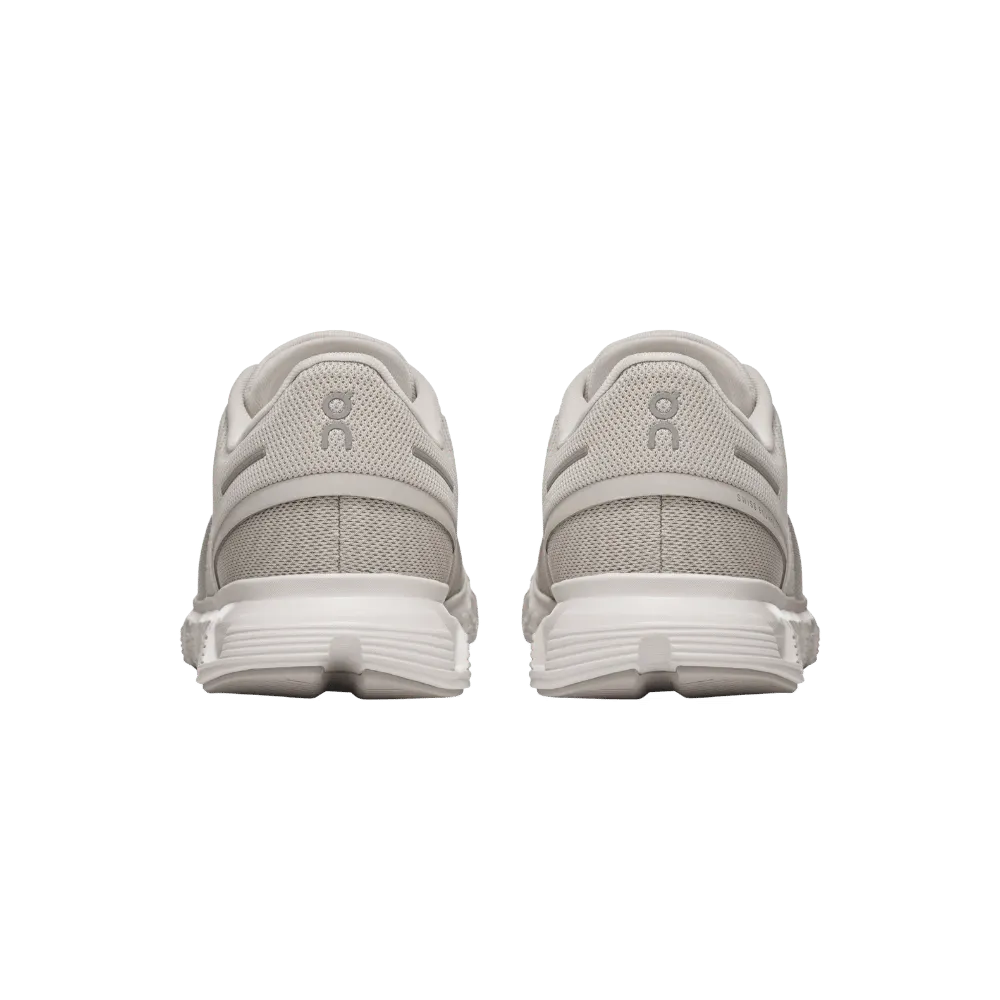 On Running Cloud 6 Wide Pearl White