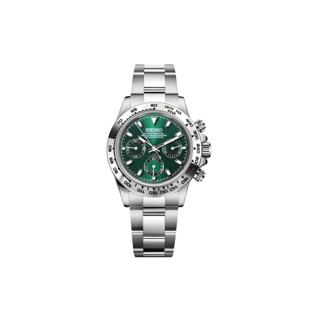 Seiko mod Seitona | Silver - Green