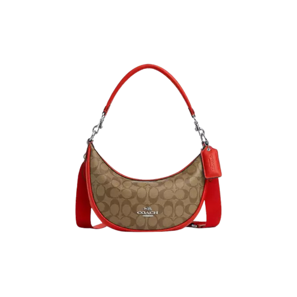 Aria Shoulder Bag In Signature Canvas