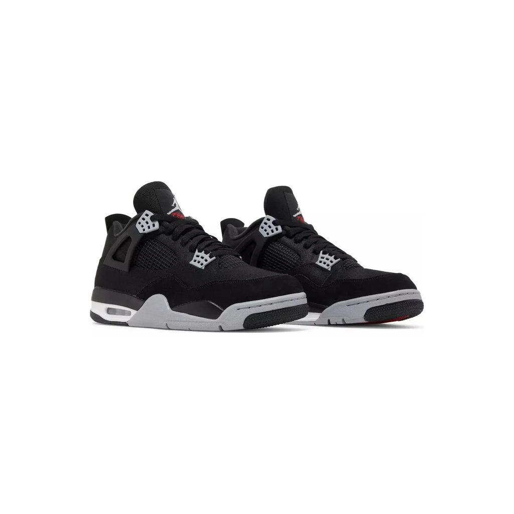 Air Jordan 4 Retro 'Black Canvas'