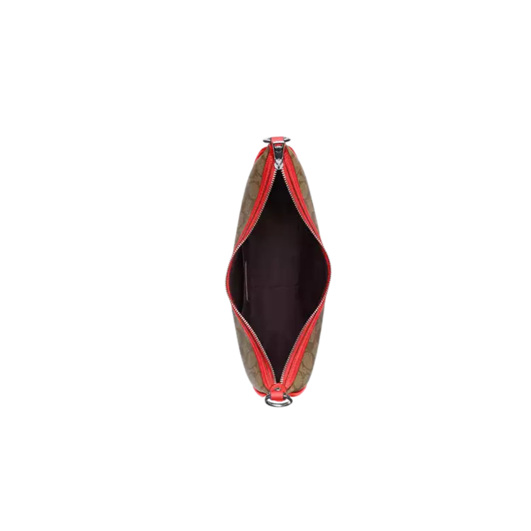 Aria Shoulder Bag In Signature Canvas