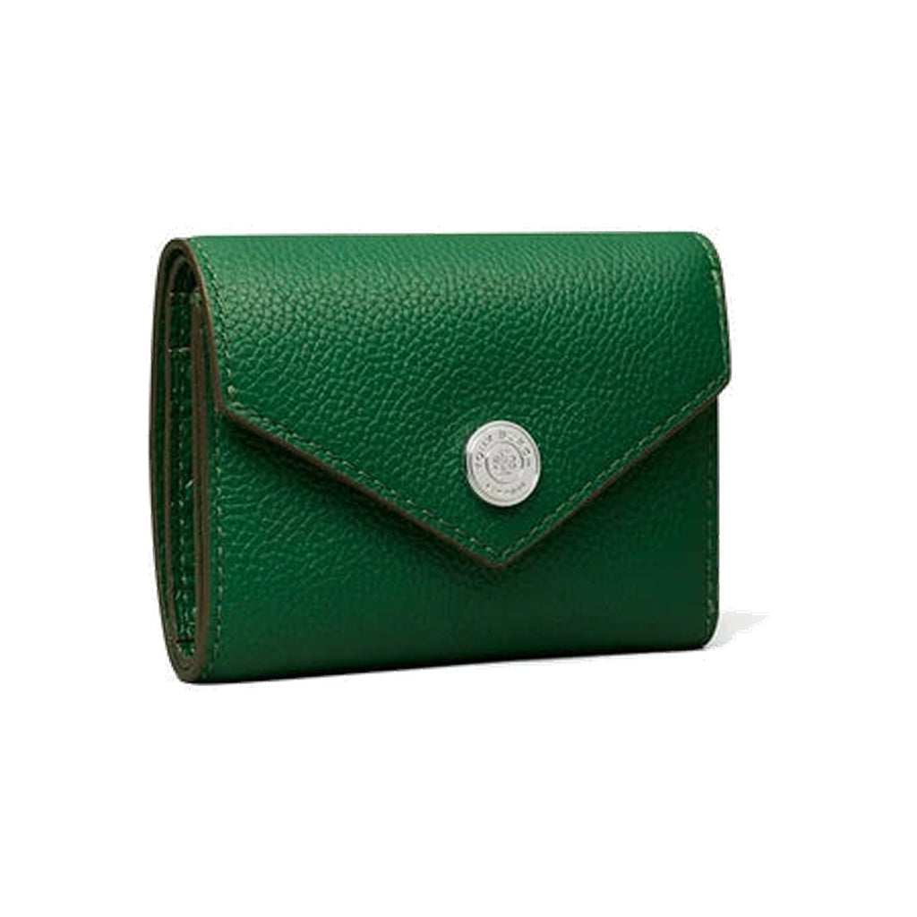 Tory Burch Small Pebble Envelope Wallet Dark Kale