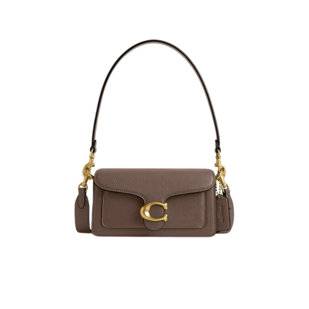 Coach Tabby Shoulder Bag 20 Brass Dark Stone