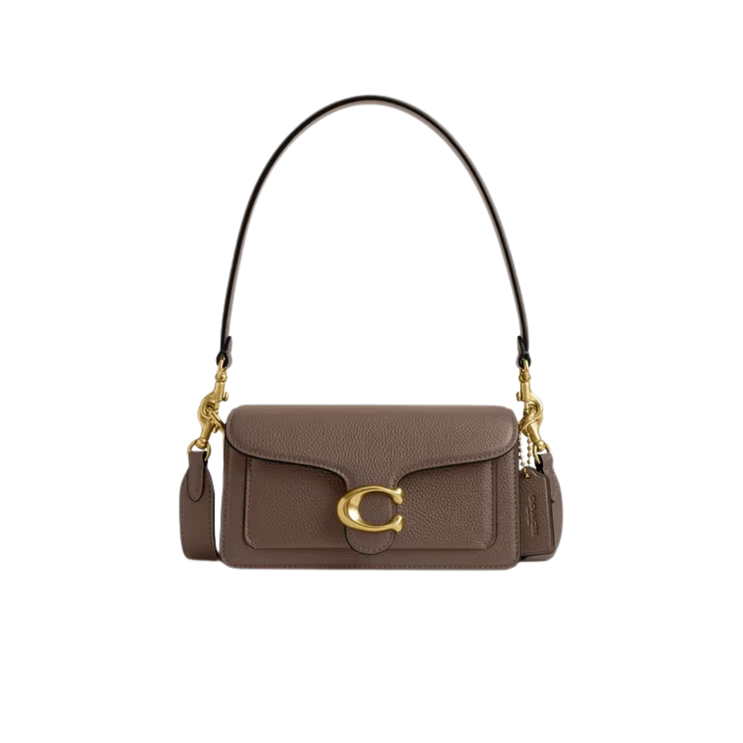 Coach Tabby Shoulder Bag 20 Brass Dark Stone