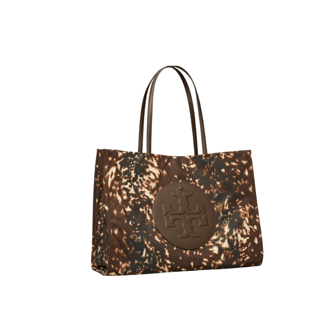 Tory Burch Ella Printed Nylon Small tote