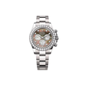 Men’s Rolex Cosmograph Daytona 126579RBR – Black & White Mother-of-Pearl Dial with Diamonds, White Gold