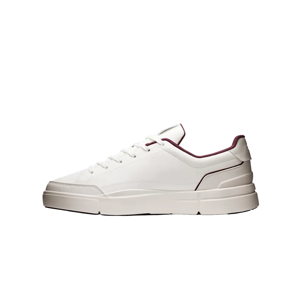 On Running THE ROGER Centre Court Ivory | Maroon
