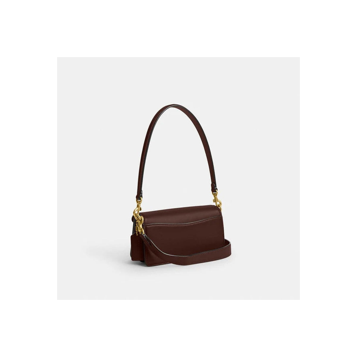 Coach Tabby Shoulder Bag 20 In Signature Canvas Brass Maple