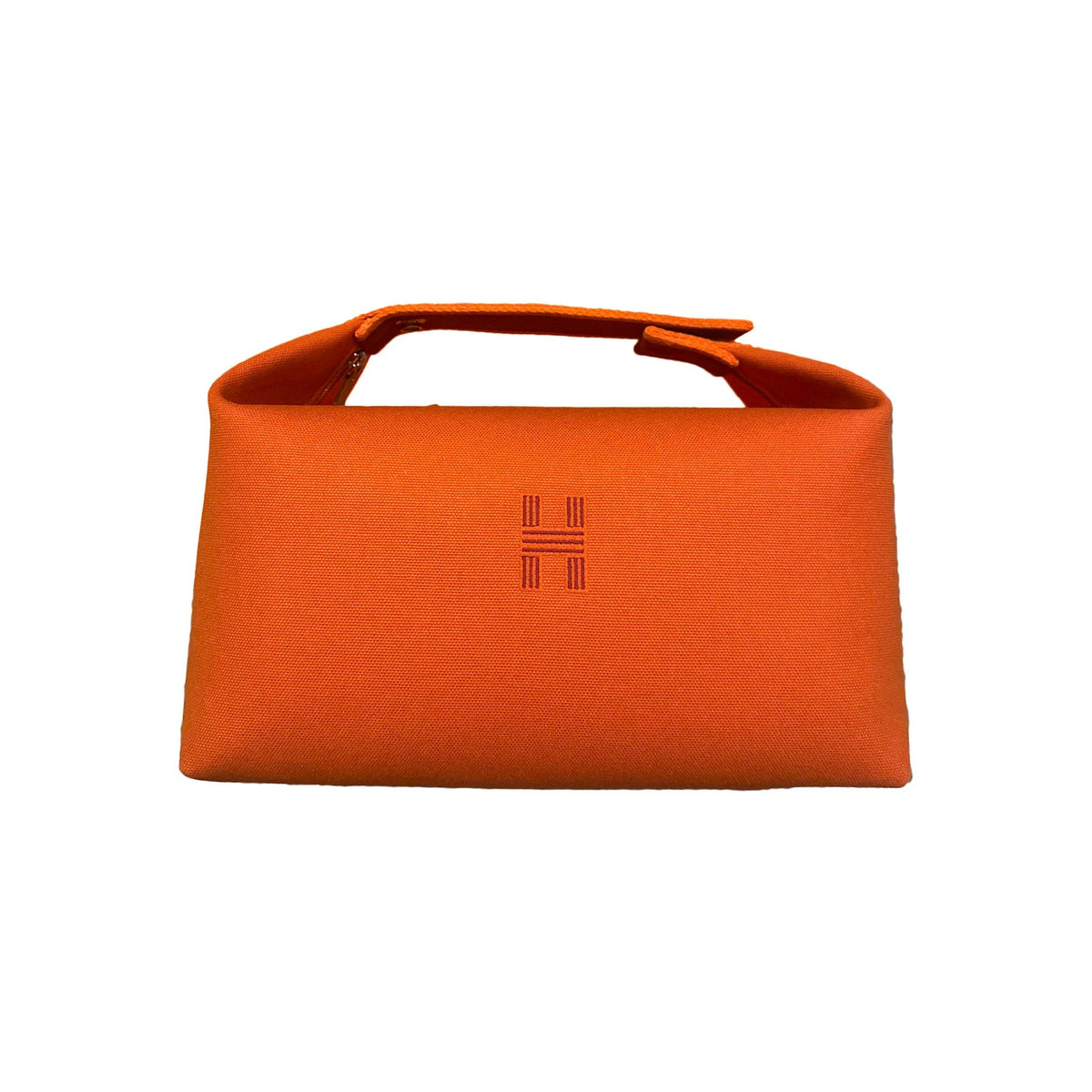Hermes Case Bride-A-Brac Large Orange Feu