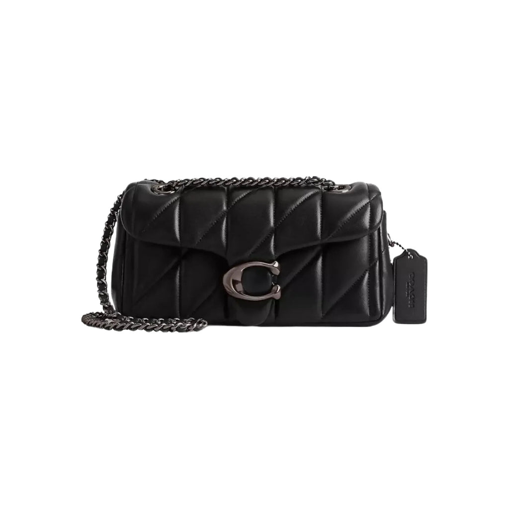 Coach Tabby Shoulder Bag 20 With Pillow Quilting in Pewter Black