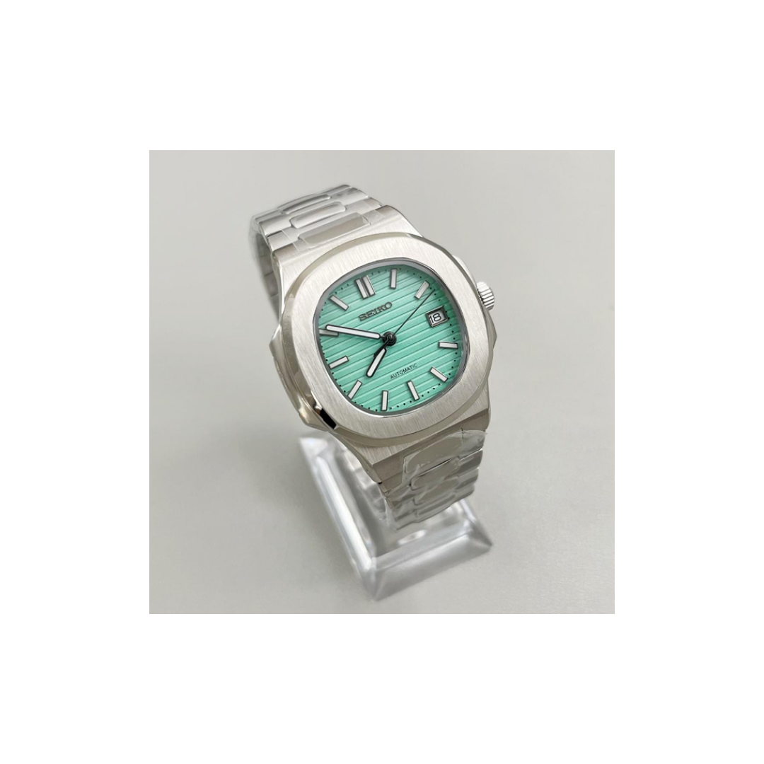 Seiko Mod Nautilus Tiffany Blue