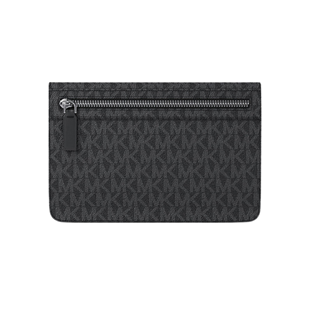 Michel Kors Cooper Large Embellished Signature Logo Wallet