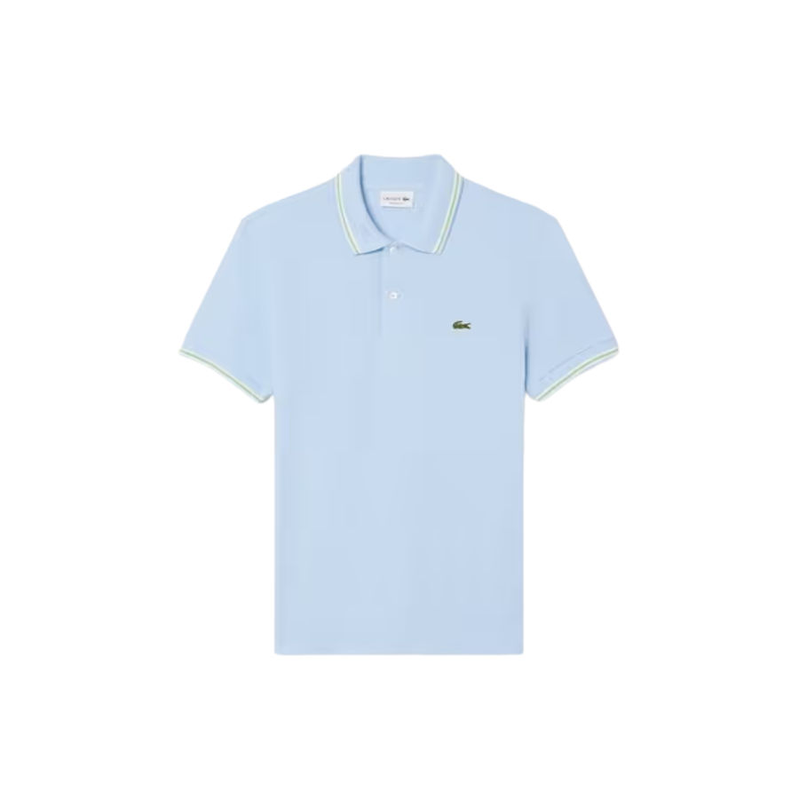 Lacoste stripped Mens Polo T-Shirt with Short Sleeves