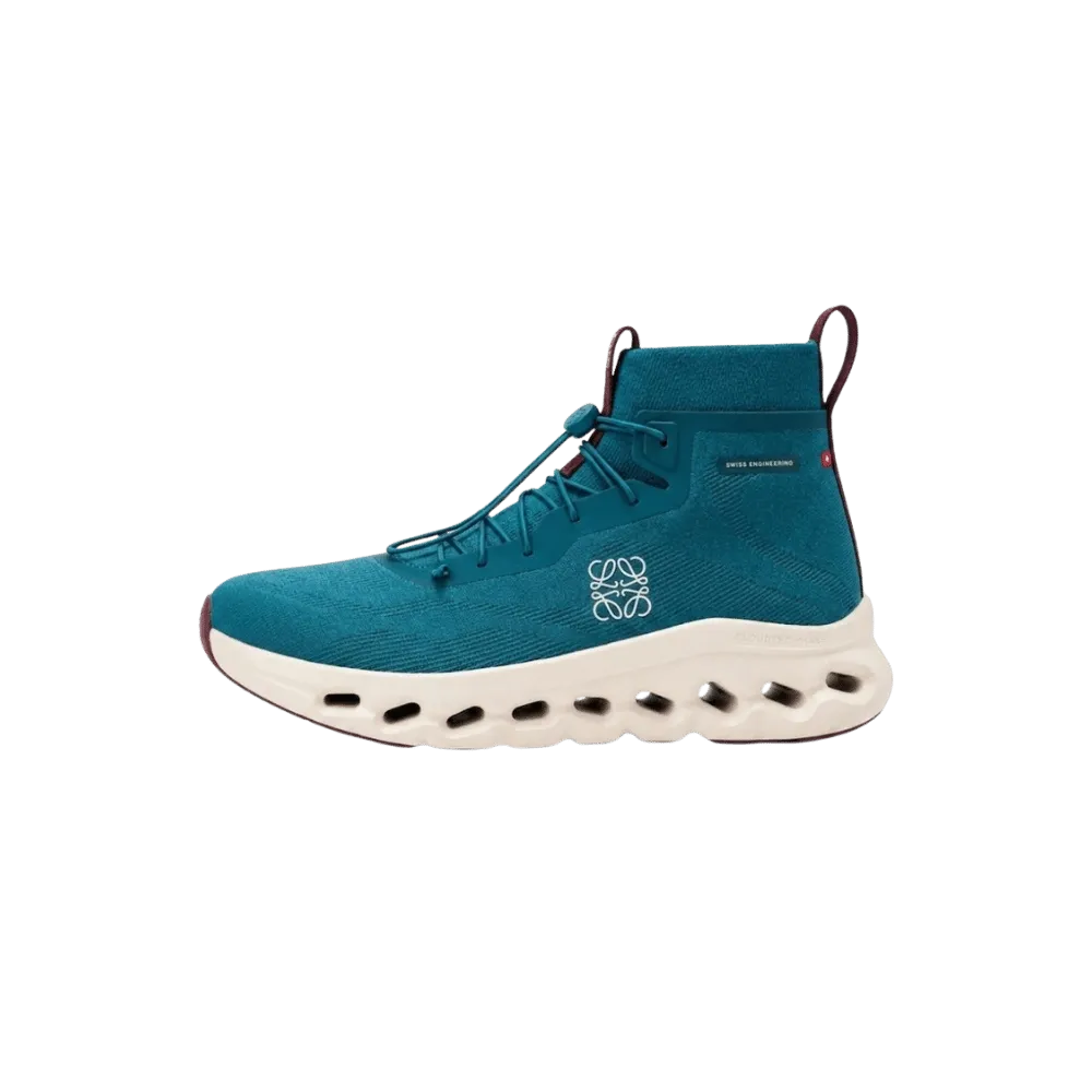 Loewe x On Running Clouditilt High Teal Burgundy
