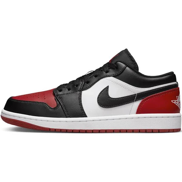 Air Jordan 1 Low Bred Toe 2.0