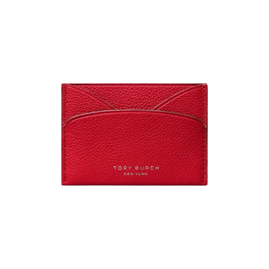 Tory Burch Romy Flat Card Case Tory Red