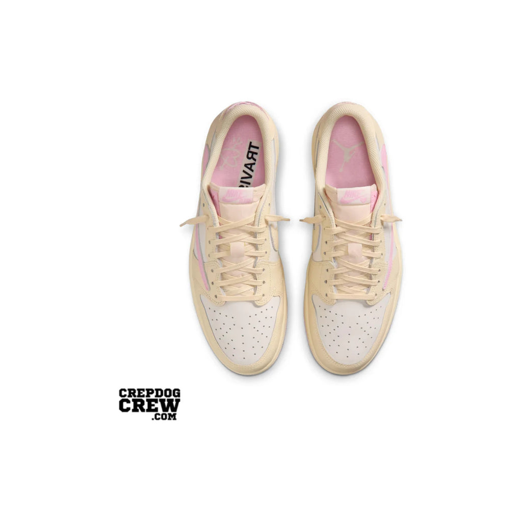 Jordan 1 Retro Low OG SP Travis Scott Shy Pink