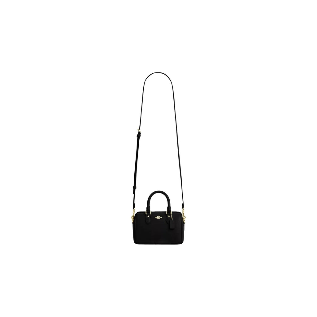 Coach Mini Rowan Crossbody Bag in Gold Black