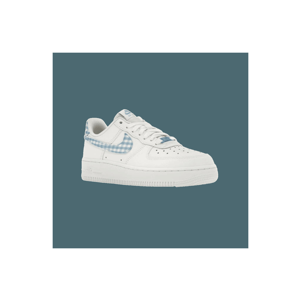 Nike Air Force 1 Low '07 Essential White University Blue Gingham