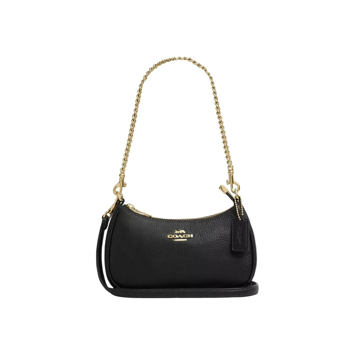 Coach Teri Mini Crossbody Bag in Gold Black