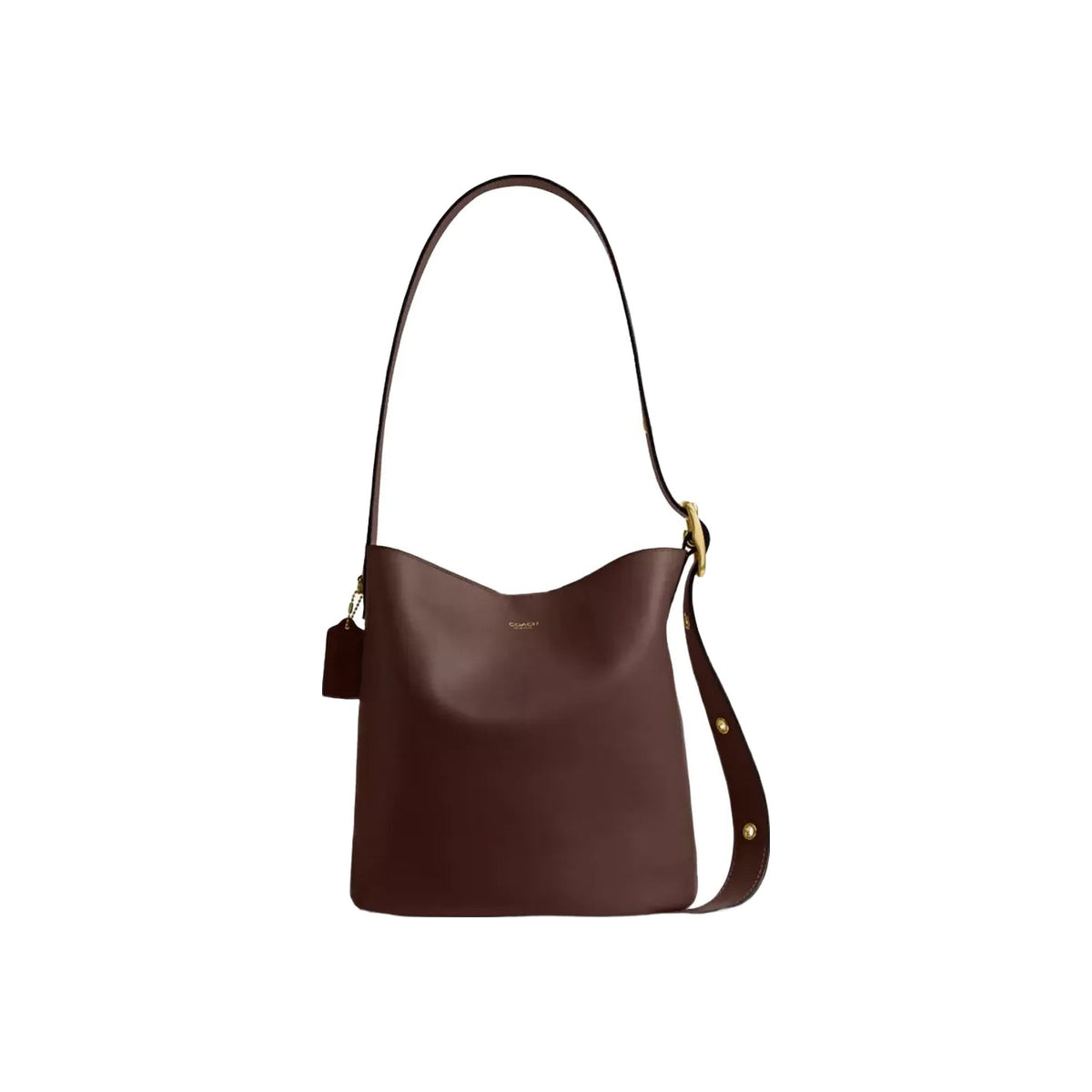 Coach Bleecker Bucket Bag in Brass Maple