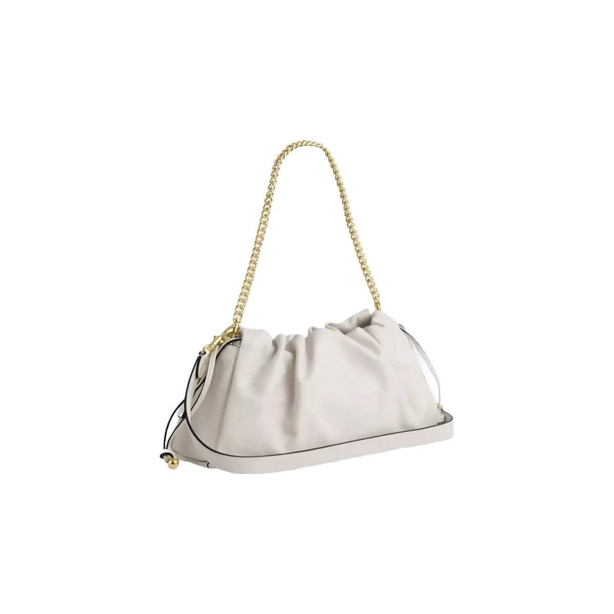 Coach Faye Large Shoulder Bag in Gold Chalk