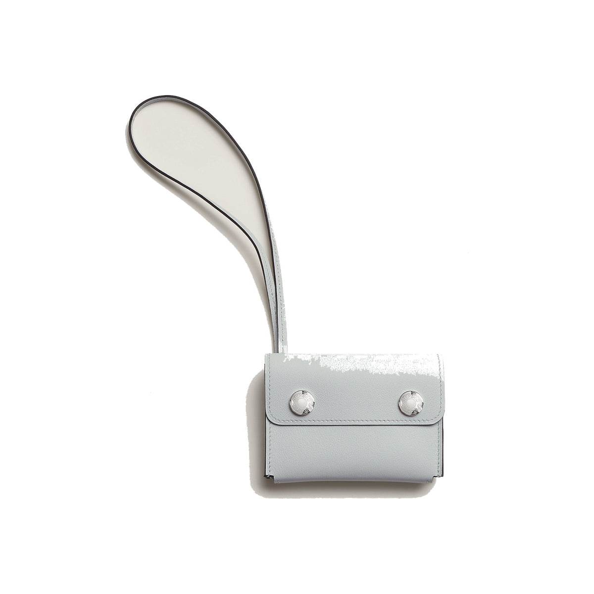 Hermes Hermsnap Card Holder Gris Ple