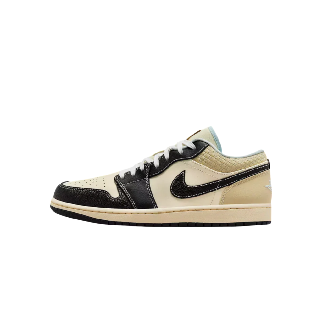 Jordan 1 Low SE Coconut Milk Black Muslin