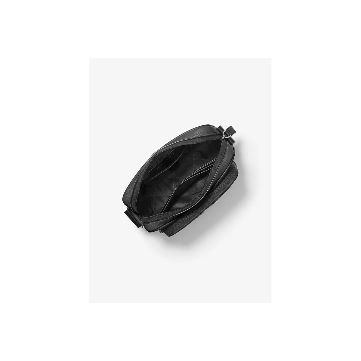 Michael Kors Cooper Pebbled Leather Camera Bag Black