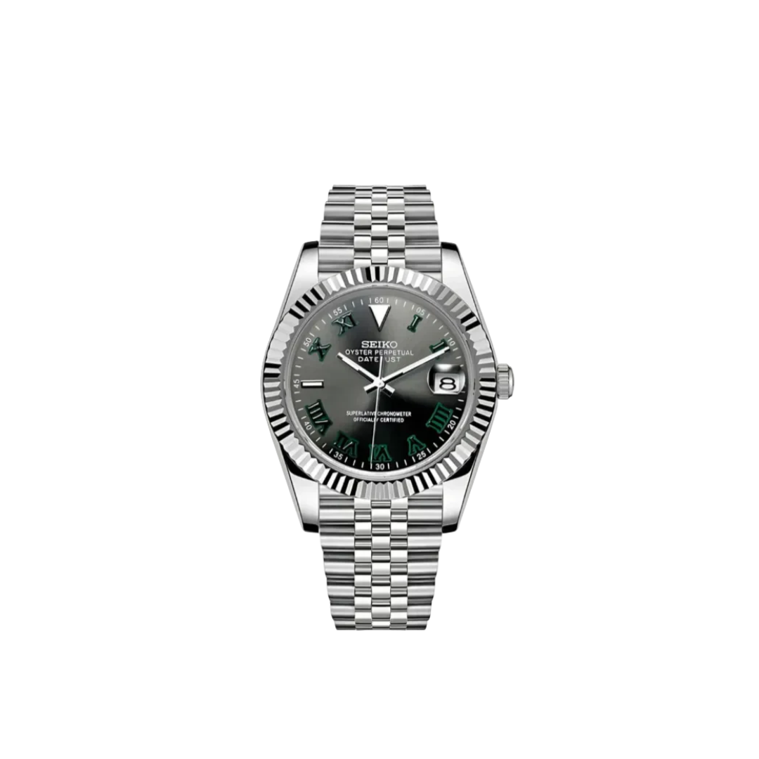 Seiko Mod Datejust Classic Wimbledon