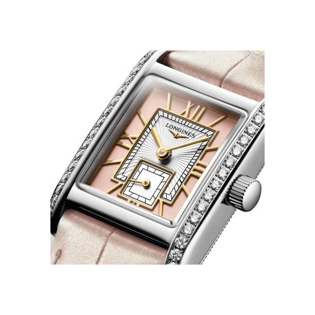 Women’s Longines Mini DolceVita L5.200.0.99.2 Diamond Quartz Watch