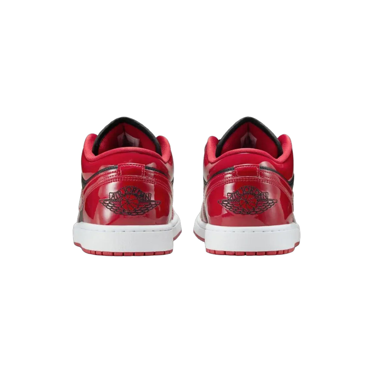 Air Jordan 1 Low SE Patent Varsity Red Black