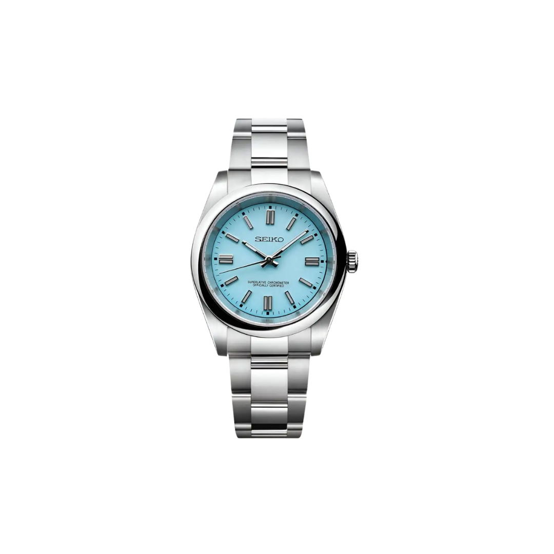 Seiko mod Oyster Perpetual Tiffany