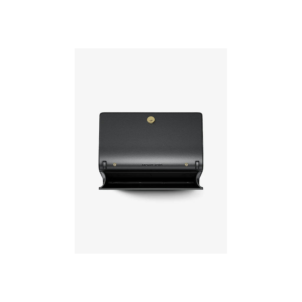 Michael Kors Carson Large Logo Debossed Wallet Black