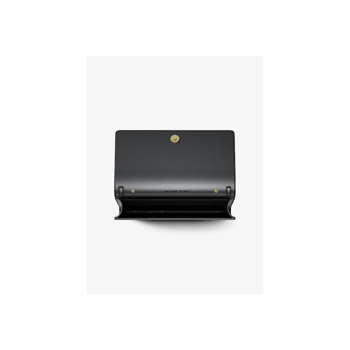 Michael Kors Carson Large Logo Debossed Wallet Black