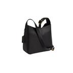 COACH Hadley Convertible Crossbody Bag pebbled leather Gold Black