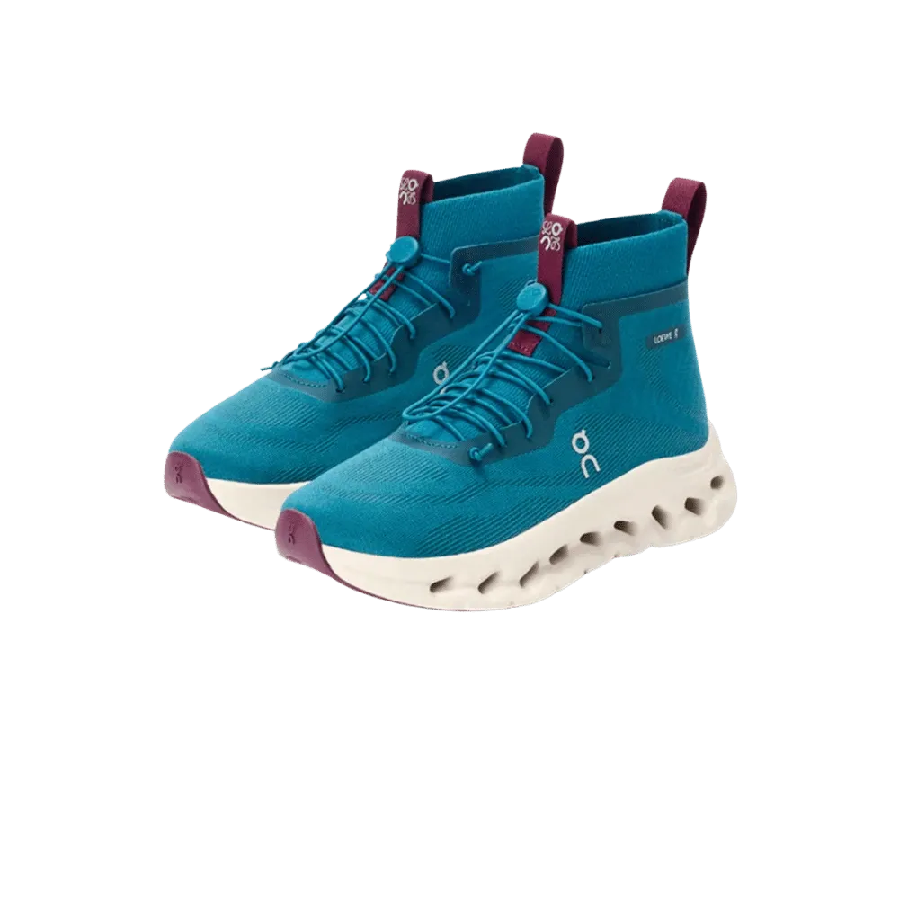 Loewe x On Running Clouditilt High Teal Burgundy