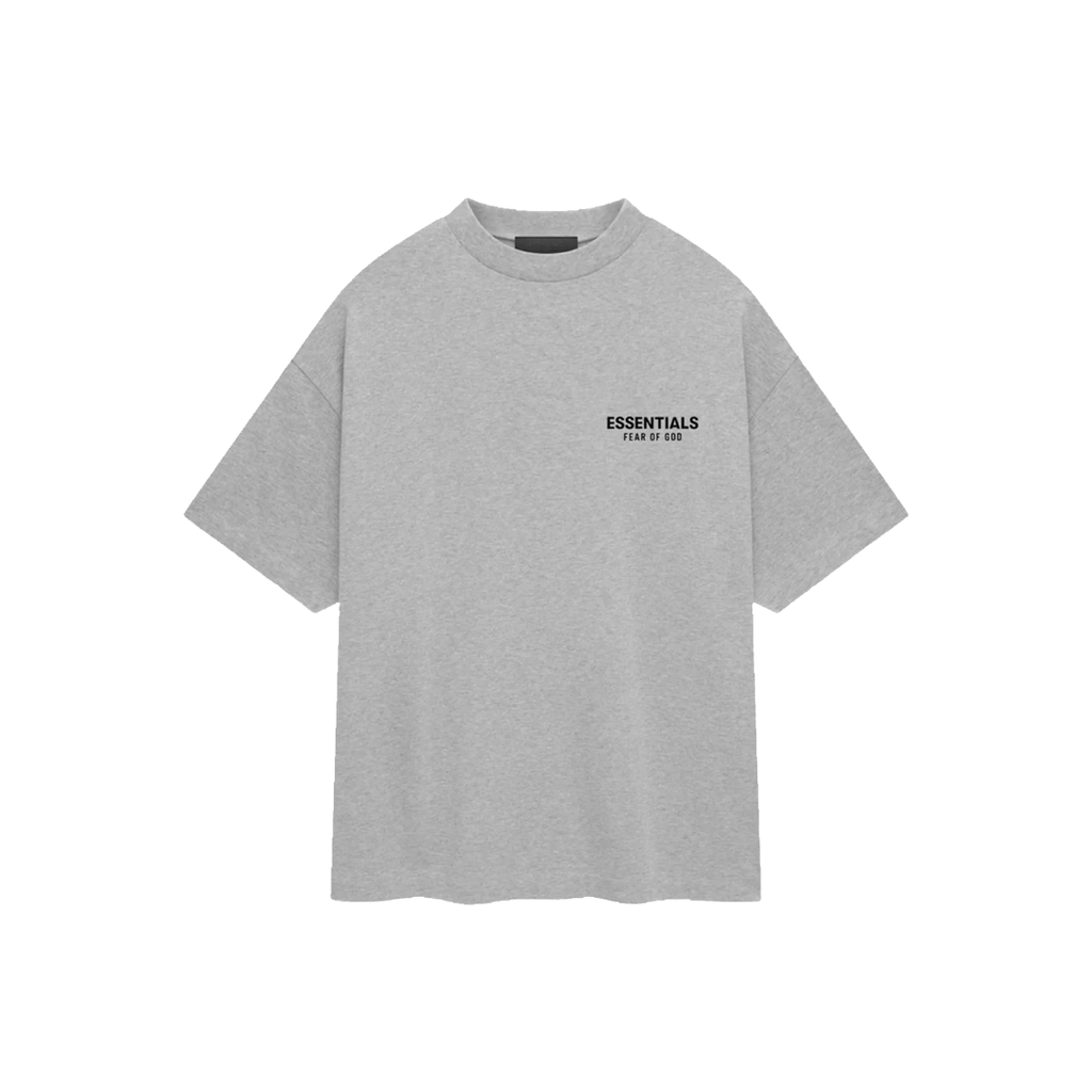 Fear of God Essentials Jersey Crewneck T-Shirt Light 'Heather Grey'