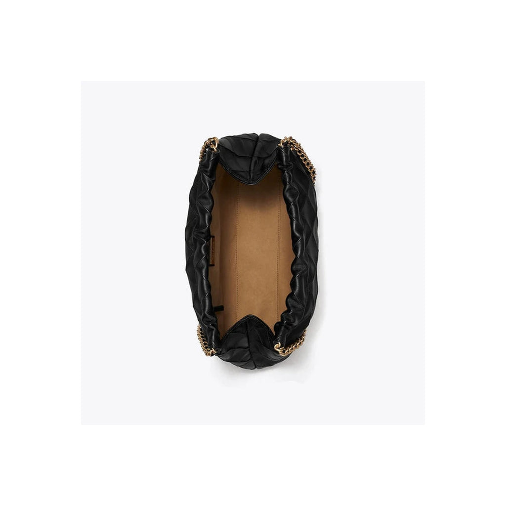 Tory Burch Fleming Soft Hobo Bag Black