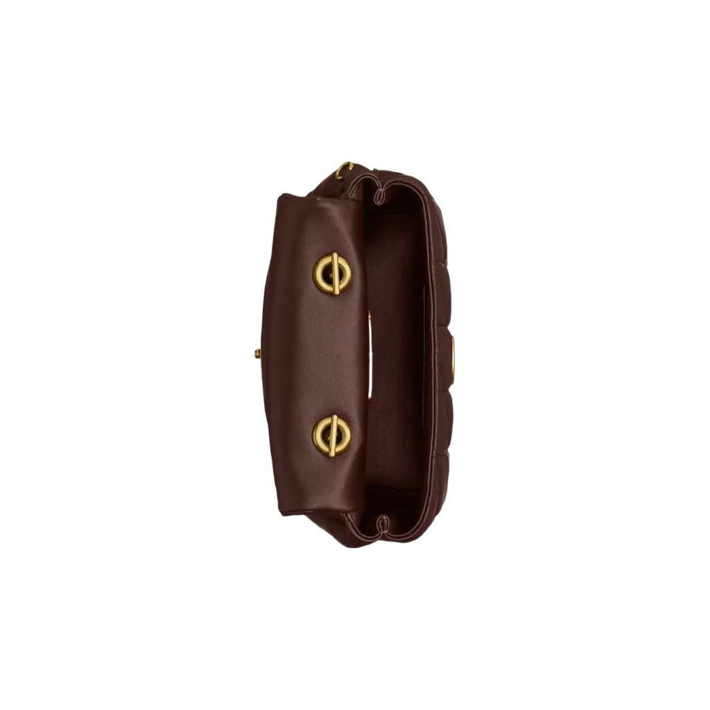 Coach Tabby Top Handle Bag With Quilting in Brass Maple
