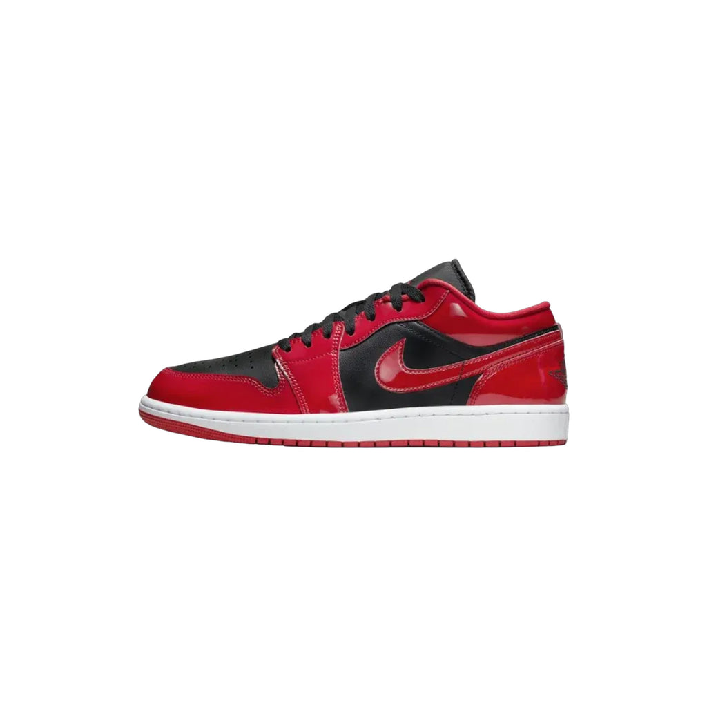 Air Jordan 1 Low SE Patent Varsity Red Black