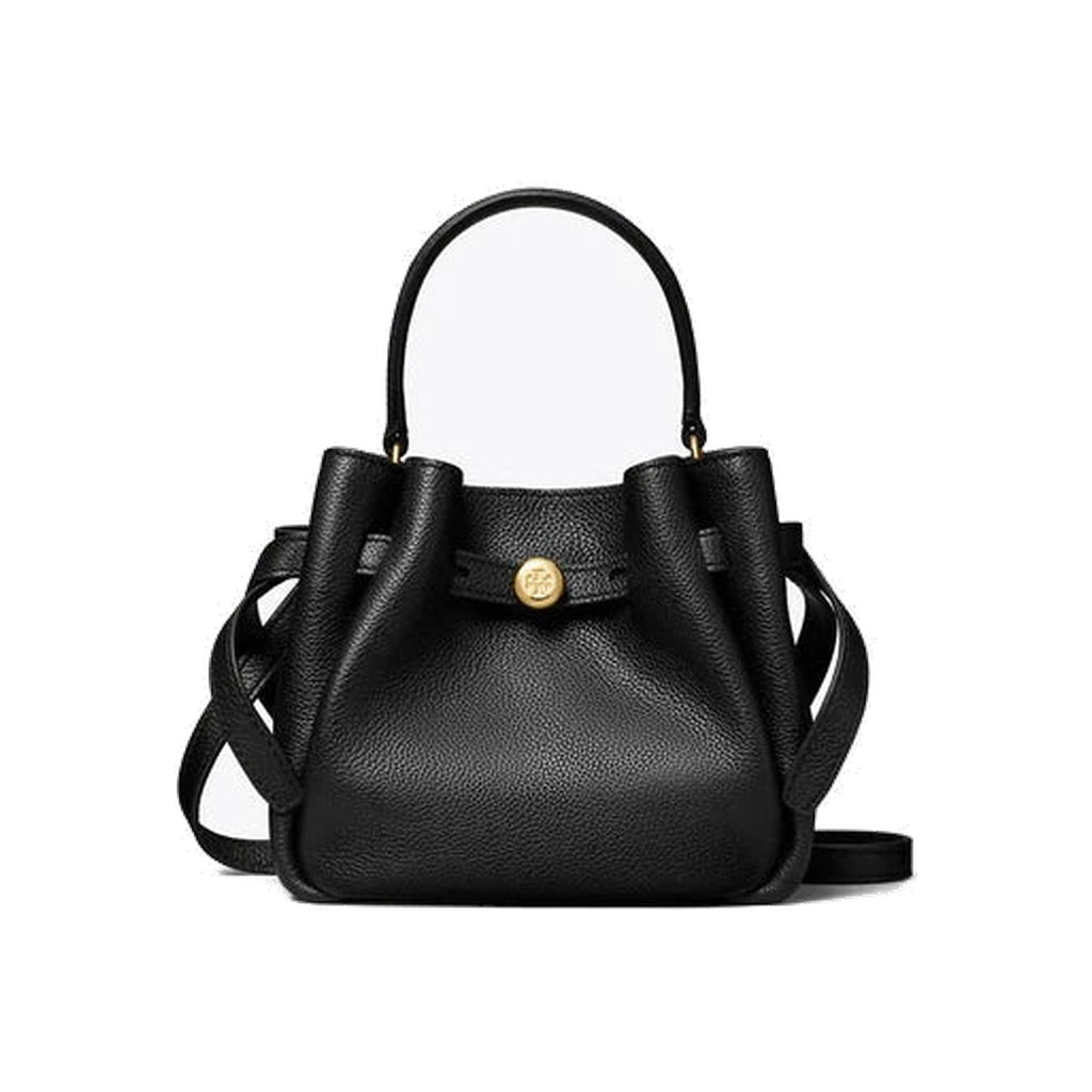 Tory Burch Mini Romy Bucket Bag Black