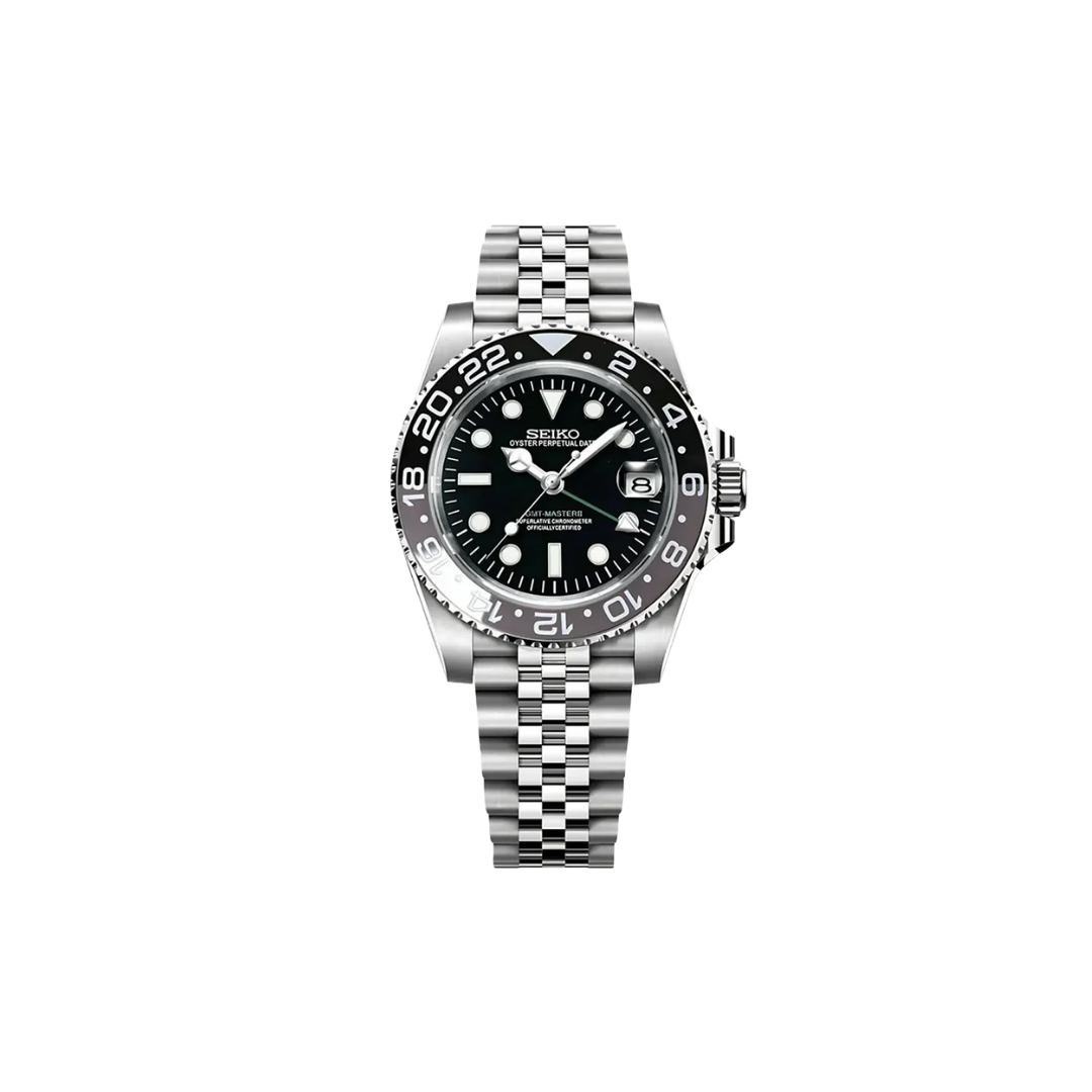 Seiko Mod GMT 'Bruce Wayne'