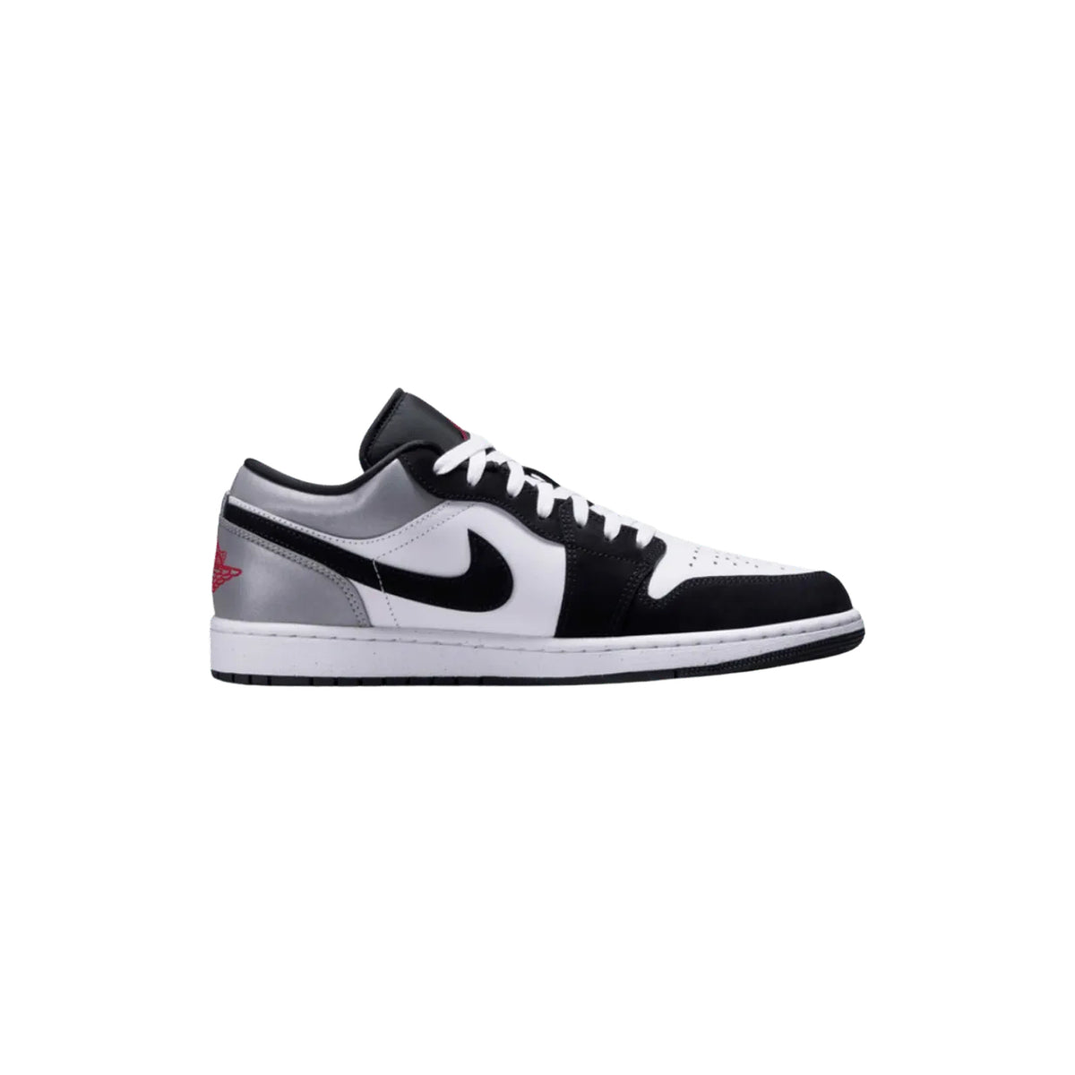 Air Jordan 1 Low SE 'White Black Matte Silver'