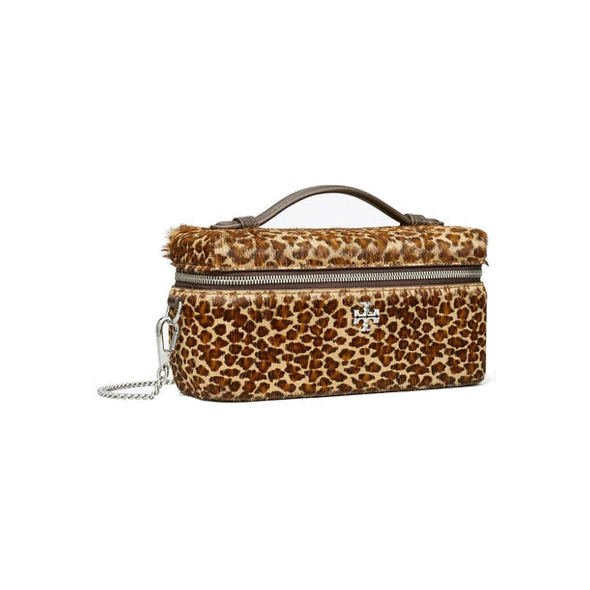 Tory Burch Kira Calf Hair Vanity Case Multi