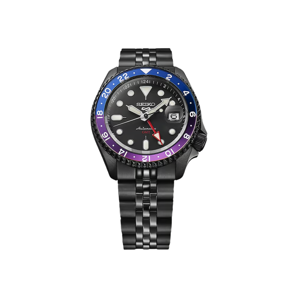 Men’s Seiko 5 Sports SBSC015 SSK027 Automatic GMT Watch